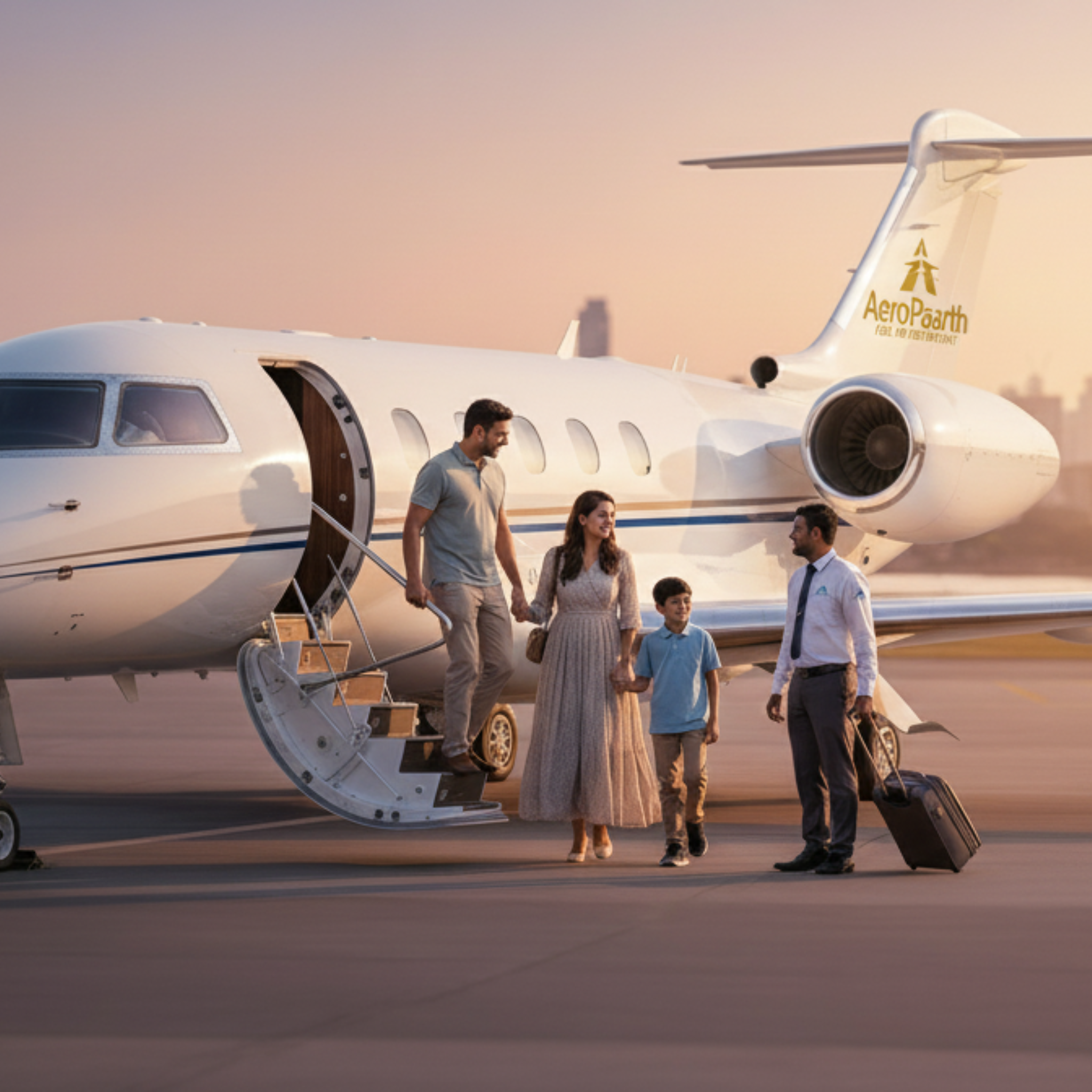 Experience the Future of Air Travel in India: On-Demand & Jet-Sharing with AeroPaarth